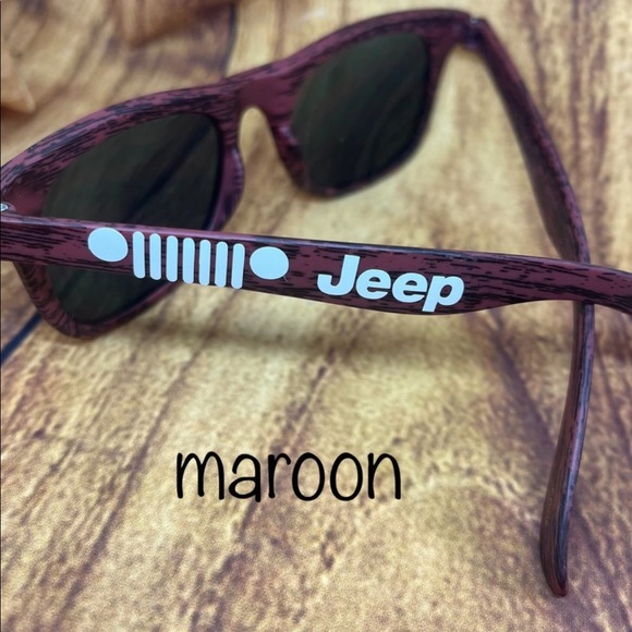 Custom Jeep Wood Effect Sunglasses NEW - Picture 6 of 9